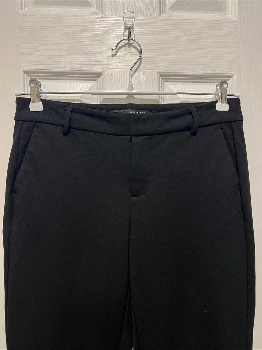 Liverpool Los Angeles Kelsey Ponte Knit Trouser Pants - Black Size 6/28